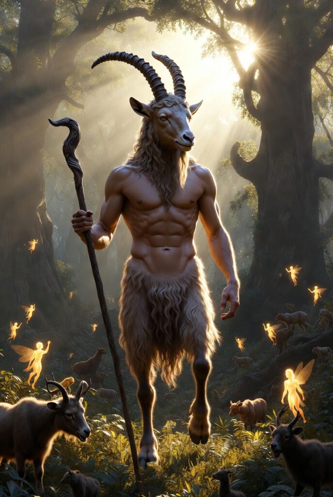 Faunus ist der römische Gott der Natur