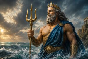 Neptun ist der römische Gott des Meeres 