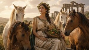 Pferdegöttin Epona in der römischen Mythologie
