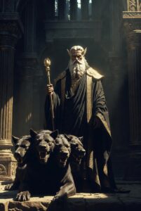 Pluton ist der römische Gott der Unterwelt 
