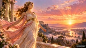 Aurora war die Göttin der Morgenröte in der römischen Mythologie